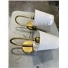 Image 1 : 2 WALL SCONCE LIGHTS