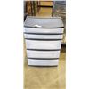 Image 1 : PLASTIC 5 DRAWER ORGANIZER