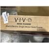 Image 4 : VIVO DARK GRAY 71 X 30 INCH UNIVERSAL TABLE TOP FOR SIT TO STAND DESK FRAMES AND VIVO BLACK ELECTRIC