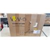 Image 1 : VIVO SIT TO STAND SINGLE MONITOR WALL MOUNT WORKSTATION