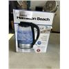 Image 2 : HAMILTON BEACH 1.7L ELECTRIC GLASS KETTLE - TESTED WORKING