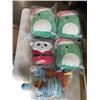 Image 1 : THREE 10" MARITZA SQUISHMALLOWS, ONE 8" JACK SKELLINGTON SQUISHMELLOW, AND THREE POKEMON PLUSHIES (C