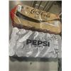Image 1 : 2 FLATS OF 32 CANS OF SODA - COCA COLA ZERO SUGAR VANILLA , AND DIET PEPSI, MAY BE MISSING SOME CANS