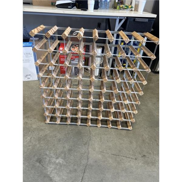 64 WINE BOTTLE RACK