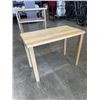 Image 3 : ROLLING PINE STORAGE SHELF AND SIDE TABLE