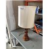 Image 2 : HANDMADE TEAK TABLE LAMP