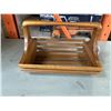 Image 1 : HANDMADE TEAK WOODEN BASKET