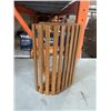 Image 4 : HANDMADE TEAK WOODEN BASKET