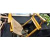Image 3 : WOODEN DIRECTOR'S CHAIR WITH TAN CANVAS SEAT & BACKREST