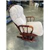 Image 2 : WOODEN GLIDER ROCKING CHAIR