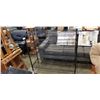 Image 1 : BLACK WIRE ADJUSTABLE SHELVING UNIT  18 X 48 INCH 44 INCH TALL