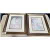 Image 1 : 2 FRAMED PRINTS