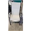 Image 2 : 2 STACKING PATIO CHAIRS