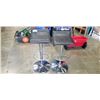 Image 1 : 2 BLACK STOOLS