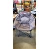 Image 1 : AS NEW MAC SPORTS PADDED CLUB BROWN CAMPING CHAIR