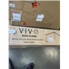 Image 3 : VIVO WHITE ELCTRIC MULTI MOTOR CORNER DESK FRAME AND VIVO BAMBOO 75" X 63" CORNER TABLE TOP