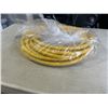 Image 2 : APPROX 75 FOOT HEAVY DUTY LIGHTED YELLOW EXTENSION CORD. 10AWG/3C