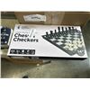 Image 3 : YELLOW MOUNTAIN CHINESE MAHJONG SET IN SOFT CASE AND 2 CHINESE CHECKERS SETS AND LARGE TRAVEL CHESS 