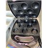 Image 2 : BABY CAKES CUP CAKE MAKER, AND UTENSIL ORGANIZER, STRAWS, 2 WHEEL GROCERY CART