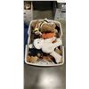 Image 1 : 2 VINTAGE HUDSONS BAY DOLLS AND TOTE OF COLLECTOR DOLLS AND STUFIES