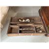 Image 4 : VINTAGE HANDCRAFTED STORAGE TRUNK WITH BRASS ACCENTS