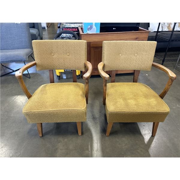 2 MCM CHAIRS