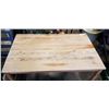 Image 3 : PINE IKEA DINETTE TABLE, AND RECLINING ROCKER DECK CHAIR