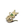 Image 3 : BROOCH CAT DESIGN, RETAIL $150.00.