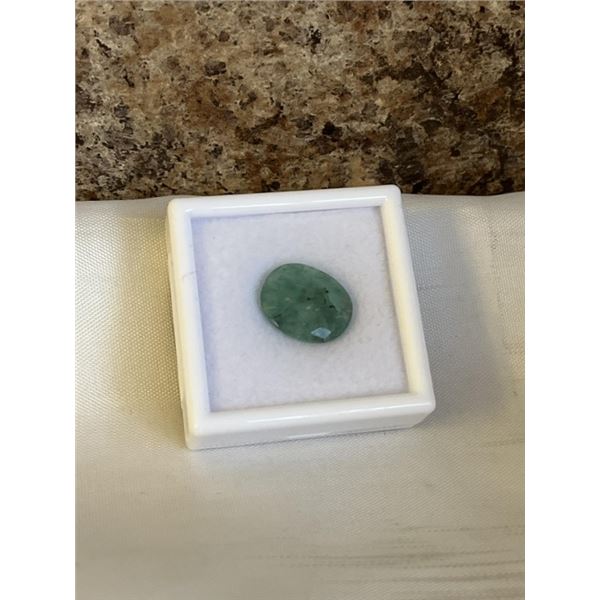 NEW 11.8CT EMERALD, UNTREATED, OVAL CUT - RETAIL $3300