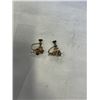 Image 2 : PAIR OF VINTAGE SCREW BACK EARRINGS