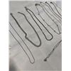 Image 2 : SILVER TONE CHAIN NECKLACES