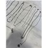 Image 3 : SILVER TONE CHAIN NECKLACES