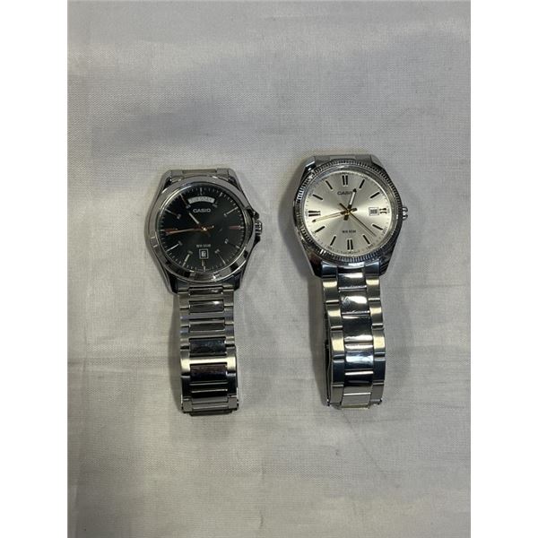 2 CASIO WATCHES