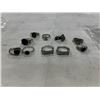Image 1 : ASSORTED SILVER TONE RINGS