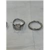 Image 3 : 5 STERLING SILVER 925 RINGS
