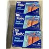 Image 2 : SPONGE 250 NAPKINS AND 3 PACK ZIPLOC MEDIUM SIZE FREEZER BAGS