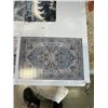 Image 5 : NEW MACHINE WASHABLE AREA RUG, 72" X 108", AND FOAM UNDERFOOT HOOKED ACCENT RUG
