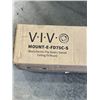 Image 2 : VIVO BLACK ELECTRIC FLIP DOWN/ SWIVEL CEILING TV MOUNT