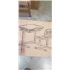 Image 2 : VIVO GRAY KIDS HEIGHT ADJUSTABLE DESK & CHAIR