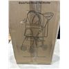 Image 2 : VIVO BLACK FOUR WHEEL PET STROLLER