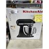 Image 2 : KITCHENAID ARTISAN TILT-HEAD STAND MIXER 5QT, 325 WATT, MATTE BLACK - TESTED WORKING, RETAIL $475