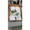 Image 1 : 4 NEW PACKS POWER FIST (12 PAIRS PER PACK) LARGE COTTON LINER GLOVES, AND NEW LARGE WATSON GLOVES