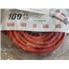 Image 3 : HEAVY DUTY LIGHTED 100 FOOT ORANGE EXTENSION CORD. 10AWG/3C