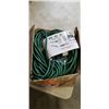 Image 1 : HEAVY DUTY LIGHTED 100 FOOT GREEN 3 OUTLET EXTENSION CORD. 12AWG/3C