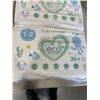 Image 3 : 4 PACKS ATTITUDE ECO BABY DIAPERS. 36 DIAPERS PER PACK. 6-13LB. SIZE 1-2