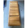 Image 2 : HANDCRAFTED SET OF LARGE WOODEN DOMINOES