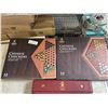Image 2 : YELLOW MOUNTAIN CHINESE MAHJONG SET IN SOFT CASE AND 2 CHINESE CHECKERS SETS