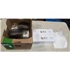 Image 1 : 3 PCS MOLNART LED BULB E27 160 LUMEN BALLOON - SHAPED, AND 2 NEW LASER TONER CARTRIDGES