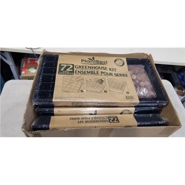 CASE OF PLANTBEST GREENHOUSE KITS