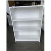 Image 1 : 42"  FOOT WHITE BOOKSHELF